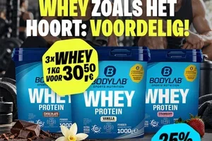 Whey-deal: € 30,50/kg!