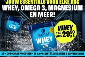 Eén code. Drie voordelen.