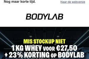 Nog één dag. Daarna wordt het lastig.
