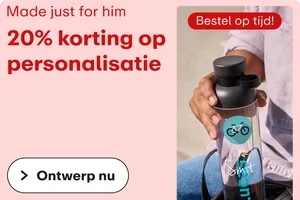 Bestel op tijd: 20% korting op unieke cadeaus