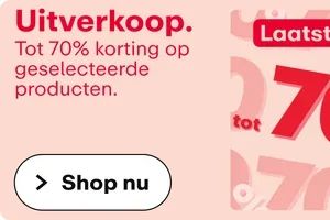 Nóg meer korting! Nu tot 70% voordeel.