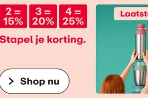 Tot 25% korting op ALLES.