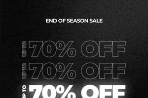 End Of Season Sale