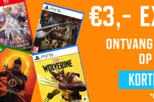ACTIE: 3 euro extra korting op alle pre-orders!