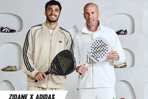 Zidane staat op de padelbaan⚡