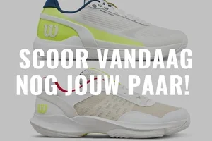Nieuwe Wilson-schoenen voor de padelbaan