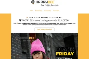 🖤 WOW! 20% extra korting met black friday!