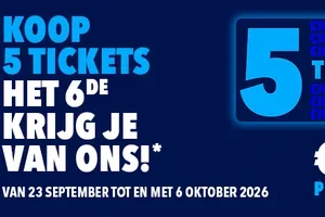 1 gratis ticket🚨