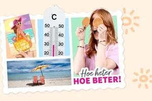 ☀️🥵 Kaartje2go weerbericht: 