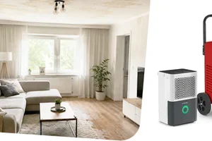 💧 Luchtontvochtigers en bouwdrogers voor renovatiewerken