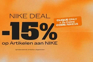 15% op Nike en meer 👀
