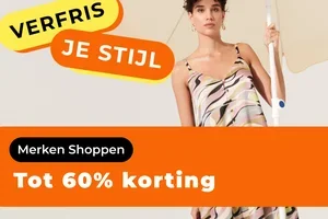 Fanastische merken tot 60% korting