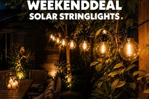 Weekenddeal: Solar String Light