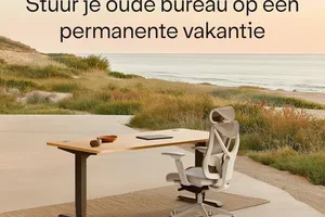 Stuur je oude bureau op een permanente vakantie