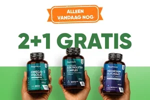 Alleen vandaag nog 2+1 gratis 🥺