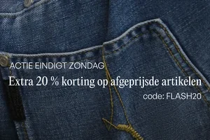 EXTRA 20% EINDIGT ZONDAG