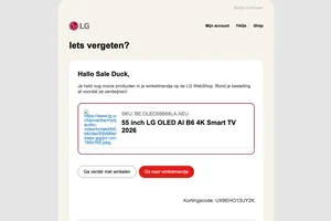 Niet iets vergeten?
