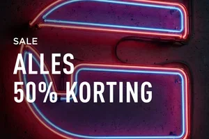 Laatste Uren: Sale met 50% korting op alle