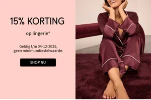 15% korting voor jou 🤍