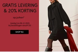Laatste kans: 20% korting op jurken