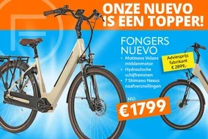 Onze topper: de Fongers Nuevo voor elke dag 🚲