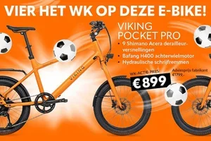 WK-actie: scoor deze oranje e-bike ⚽🧡