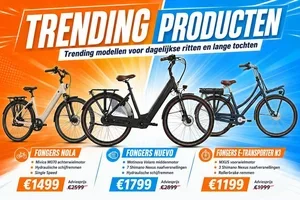 Deze e-bikes zijn nu helemaal trending 🚲