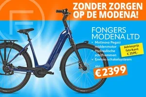 Ontspannen onderweg met de Fongers Modena LTD 🚲