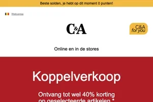 Koppelverkoop – Tot 40% korting op geselecteerde artikelen*