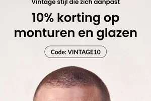 10% korting op vintage monturen + Transitions® lenzen