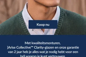 Duurzame monturen + 15% korting op glazen