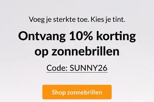 Getinte glazen zijn helemaal in!