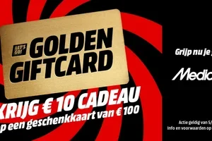 Krijg €10,- cadeau op een geschenkkaart van €100,-