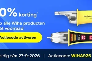 10% korting op Wiha producten mét voorraad