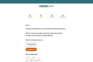 Laatste dag om je zomerdeal van €5 te gebruiken