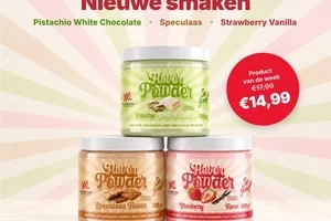 3 nieuwe smaken én 16% korting op Flavor Powder 😍