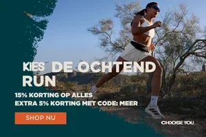 Begin je week met 15% korting + 5% EXTRA
