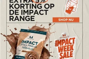 🔥 Extra 5% korting op alle Impact Whey