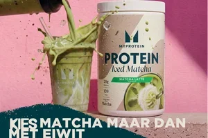 🧊 Versla de hitte met 20g eiwit Ijs koffie of Matcha