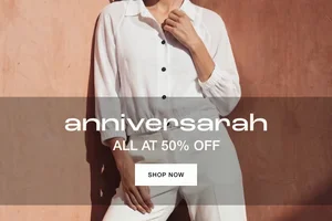 50% off, chosen with care