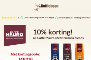 KORTING GEACTIVEERD ✅ Caffè Mauro met 10% voordeel