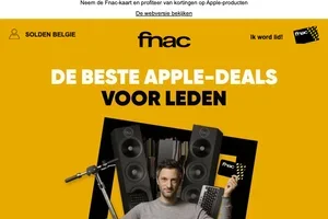 Mis deze geweldige Apple aanbiedingen bij Fnac niet!