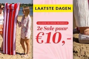 ⏰ Laatste kans: 2e sale paar voor 10 euro in onze winkels!