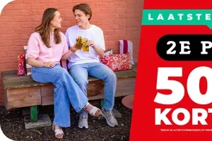 Laatste dagen: shop het 2e paar met 50% korting! ✨
