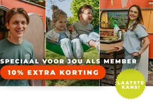 Alleen vandaag nog 10% (extra) memberkorting!