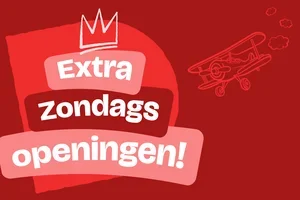 Extra open op zondag 👀