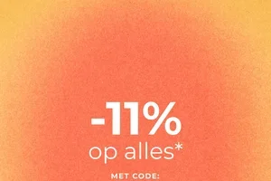 Verrassing! 11% korting op ALLES* 🎉