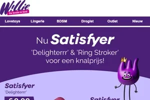 Nieuwe Satisfyers voor €0,00 (adviesprijs €123,00) ❤️‍🔥 