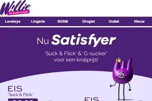 Nieuwe Satisfyer voor G-spot & clitoris! Rabbit voor €0,00 (i.p.v. €60,00)
