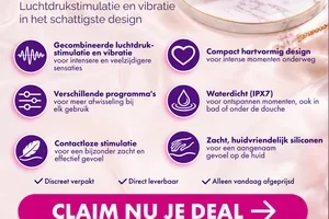 €50,00 besparen 🔥 Drukgolven & vibratie gecombineerd
